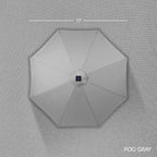 Best Choice Products 10ft Offset Cantilever Hanging Market Patio Umbrella - Image 8