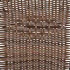 Flash Furniture Lila Medium Brown Rattan Indoor-Outdoor Restaurant Stack Chair - Image 14