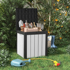 ROJIK 50 Gallon Resin Deck Box, Lockable Waterproof Weatherproof Outdoor - Image 6