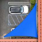 Royal Shade 14' x 16' x 21.3' Blue Right Triangle Sun Shade Sail Order to Make by RoyalShade