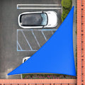 Royal Shade 15' x 15' x 15' Blue Triangle Sun Shade Sail Order to Make RTAPT8 by RoyalShade