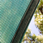 Amgo Custom Size 23' x 23' x 23' Green Triangle Sun Shade Sail UPF50+ AGTAPT12 - Image 9