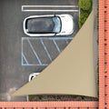 Royal Shade 15' x 16' x 21.9' Sand Beige Right Triangle Sun Shade Sail Order to by RoyalShade