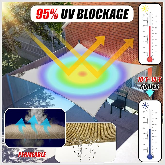 ColourTree CTSLT Custom Size Order to Make 6' x 12' x 13.4' Brown Right - Image 2