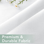 Outdoor Curtains for Patio Waterproof 6 Panels, Porch Sun Shade | Weatherproof - Image 6