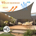 Shade&Beyond 20'x32' Sun Shade Sail Canopy Rectangle, UV Block Breathable - Image 2
