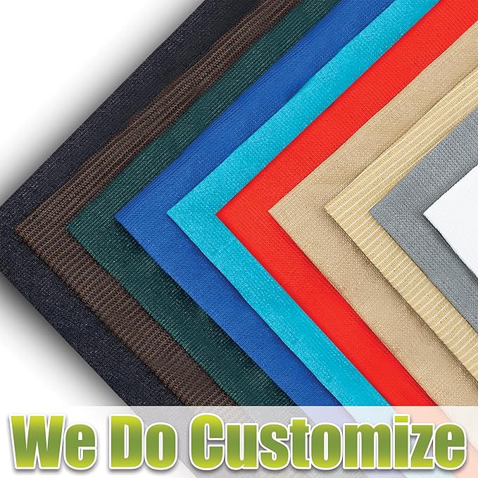 ColourTree CTAPT32 Custom Size Order to Make 11' x 12' x 16.3' Beige Right - Image 9