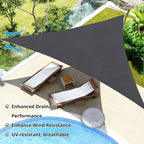 16'x 16'x 16' Triangle Sun Shade Sail - Image 6