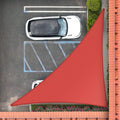 Royal Shade 10' x 12' x 15.6' Red Right Triangle Sun Shade Sail Order to Make by RoyalShade