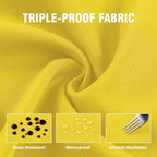Set of 2 Outdoor Curtains for Patio Waterproof, Breathable Grommet Panels for - Image 2