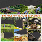 8 x 20 FT Sun Shade Cloth for Outdoor Patio, Pergola Shade Cover - Image 9