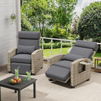Outdoor Recliner Chair, Reclining Patio Chairs - Image 7