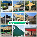 Royal Shade 14' x 20' Turquoise Rectangle Square Sun Shade Sail Order to Make - Image 4