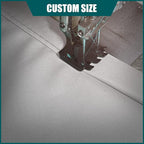 Royal Shade 11' x 16' x 19.4' Grey Triangle Waterproof Sun Shade Sail Order to - Image 5