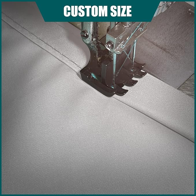 Royal Shade 5' x 6' x 7.8' Grey Triangle Waterproof Sun Shade Sail Order to - Image 5