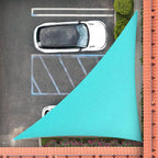 Royal Shade 22' x 22' x 31.1' Turquoise Triangle Sun Shade Sail Order to Make by RoyalShade