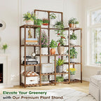 EnHomee 62.2" Large Plant Stand - Image 2