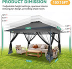 COBIZI 10x15 FT Pop up Gazebo on Clearance - Image 2