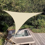 Patio Paradise 20' x 20' x 19'10" Sun Shade Sail Triangle Canopy, Permeable - Image 5
