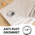 H.VERSAILTEX 72 inch Blackout Curtains, 100% Absolutely Blackout Thermal - Image 6