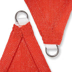 Amgo Custom Size 7' x 13' x 14.8' Red Right Triangle Sun Shade Sail UPF50+ - Image 8