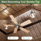 Aoxun Gazebo 14x10 Hardtop Gazebo - Image 6