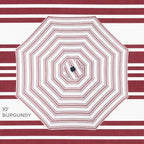 Best Choice Products 10ft Solar Polyester LED Lighted Patio Umbrella w/Tilt - Image 4