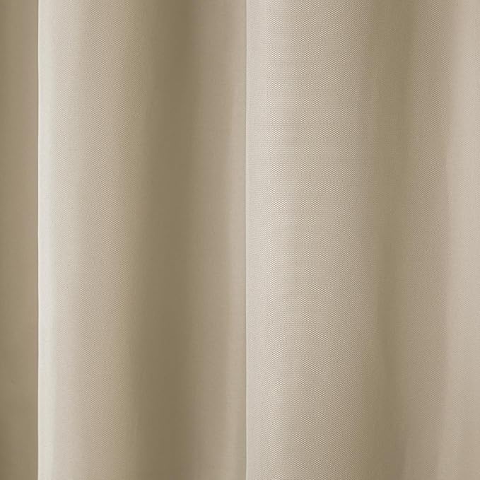 TOWN & COUNTRY BASICS Cabana Solid Heavyweight Indoor Outdoor Curtains - Image 4