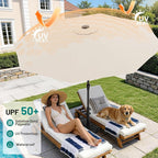 9 FT Patio Umbrella for Outdoor, Outdoor Table Umbrella - Image 4