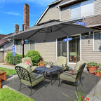 10x10 FT Outdoor Cantilever Patio Umbrella - Image 6
