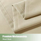 HolidayIdeas 6 Pack Outdoor Curtains - Image 5