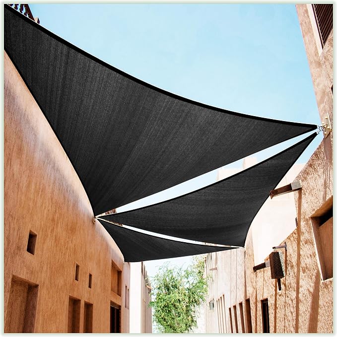 ColourTree CTAPRT16 Custom Size Order to Make 13' x 17' x 21.4' Black Right by ColourTree
