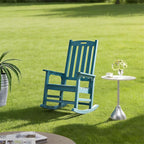 Outdoor Rocking Chairs Set of 2, Oversized Porch Rocker | Weather Resistant - Image 2