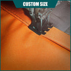 Royal Shade 13' x 22' x 25.6' Orange Triangle Waterproof Sun Shade Sail Order - Image 5