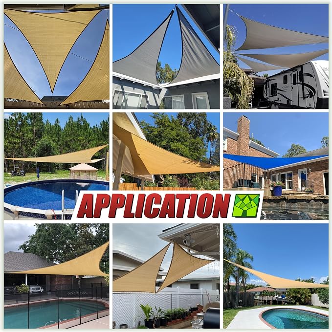 ColourTree CTAPT32 Custom Size Order to Make 19' x 19' x 26.9' Blue Right - Image 4