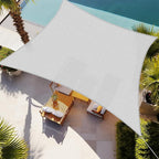 Shade&Beyond 4'x10' Sun Shade Sail Canopy Rectangle, UV Block Breathable Curved by ShadeBeyond