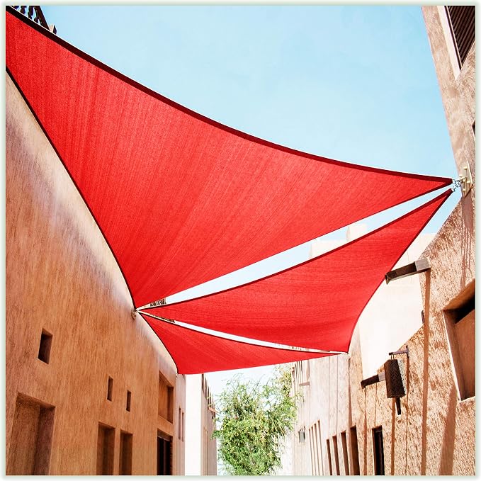 ColourTree CTSLT Custom Size Order to Make 12' x 14' x 18.4' Red Right Triangle by ColourTree