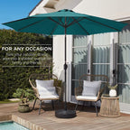 Best Choice Products 10ft Outdoor Patio Umbrella, Outdoor Table Umbrella - Image 3