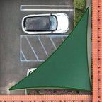Royal Shade 17' x 22' x 27.8' Green Right Triangle Sun Shade Sail Order to Make by RoyalShade