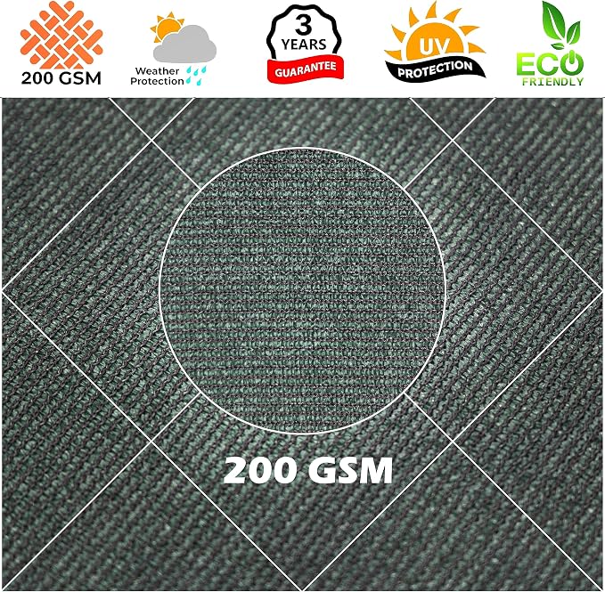 Royal Shade 22' x 23' Green Rectangle Square Sun Shade Sail Order to Make - Image 8