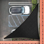 Royal Shade 11' x 18' x 21.1' Black Right Triangle Sun Shade Sail Order to Make by RoyalShade